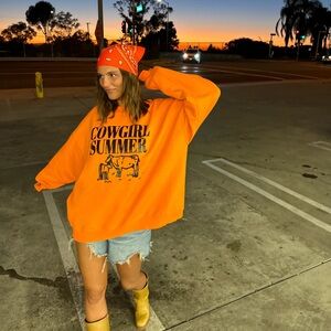 Cowgirl Summer crewneck